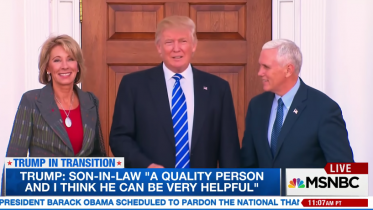 Betsy DeVos Donald Trump